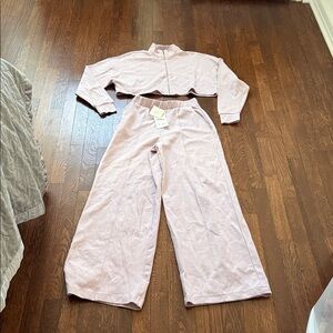 Zara Lounge set in Pale Mauve